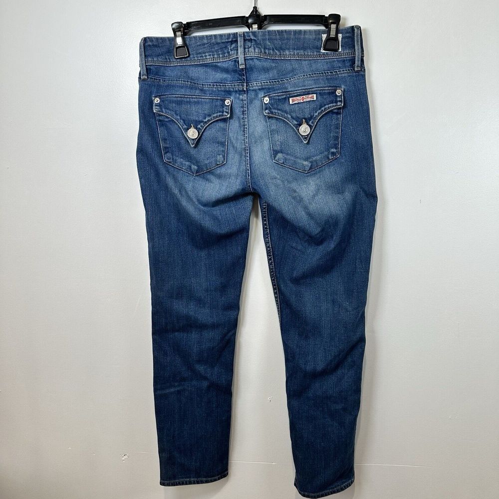 Hudson Jeans Womens Size 28 Blue Denim‎ Collin Flap Skinny Jean